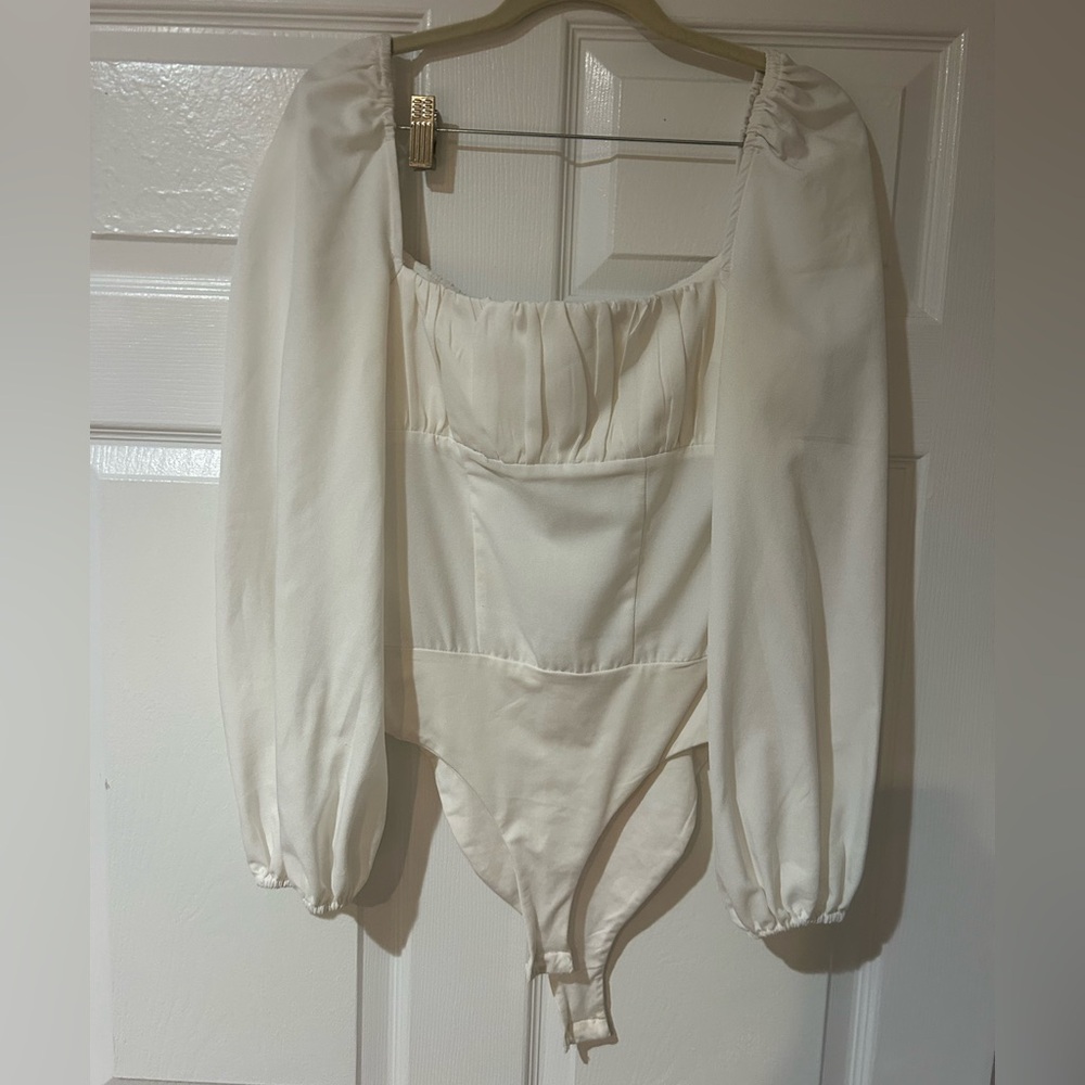 Princess Polly Cream Bodysuit